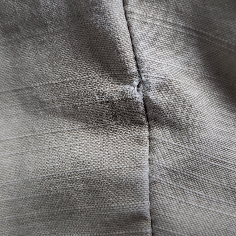 (8) Eddie Bauer Khaki Capris Cropped Cargo Hiking Gorpcore Casual Outdoor Walk - Picture 9 of 13